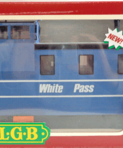 LGB Spur G 4071 White Pass Caboose mit Figur in OVP C1189