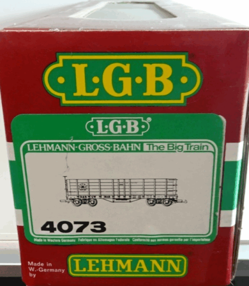 LGB Spur G 4073 D&RGW Denver & Rio Grande Western Hochseitige in OVP PK244 – Bild 5