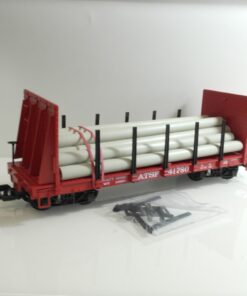 LGB Spur G 41780 Rungenwagen mit Ladung ATSF neuwertig in OVP RG9625