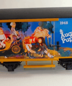 LGB Spur G 44353 gedeckter Güterwagen Augsburger Puppenkiste in OVP PK2403