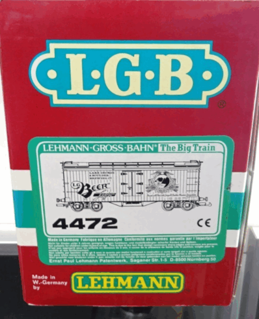 LGB Spur G 4472 Güterwagen Box Car Lake George & Boulder Beer in OVP PK195 – Bild 6