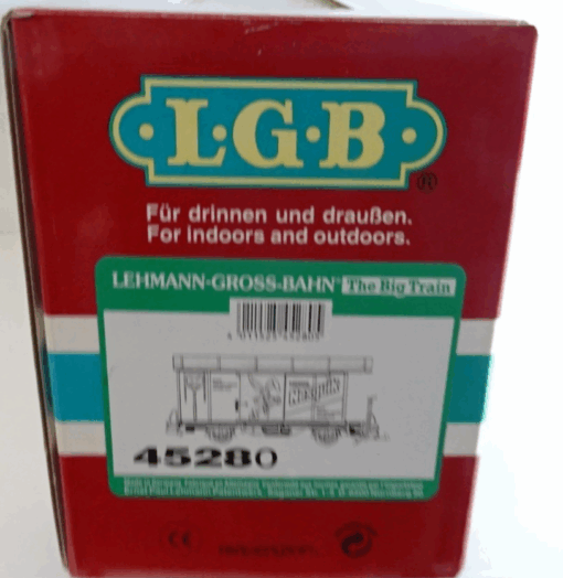 LGB Spur G 45280 Nesquik gedeckter Güterwagen in OVP PK253 – Bild 6