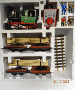 LGB Spur G 71968 Startpackung mit Güterzug und Trafo in OVP JL3825