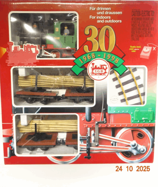 LGB Spur G 71968 Startpackung mit Güterzug und Trafo in OVP JL3825 – Bild 8