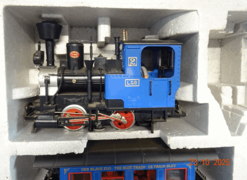 LGB Spur G Zugset Der blaue Zug 3tlg. ohne Zubehör in OVP JL3785 – Bild 4
