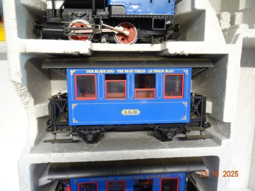 LGB Spur G Zugset Der blaue Zug 3tlg. ohne Zubehör in OVP JL3785 – Bild 5