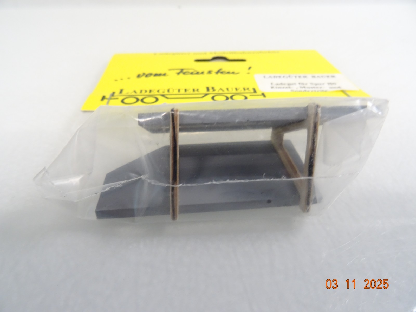 Ladegüter Bauer H0 Ladegut Schwarzbau 80 mm in OVP RR4317 – Bild 3