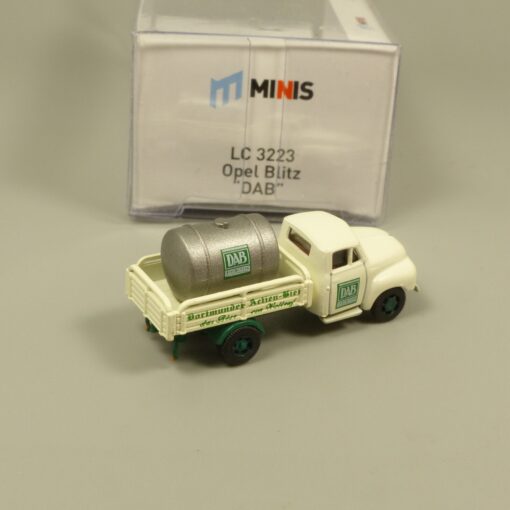 Lemke Minis 1:160 LC3223 Opel Blitz Pritsche DAB in OVP EX6197 – Bild 3