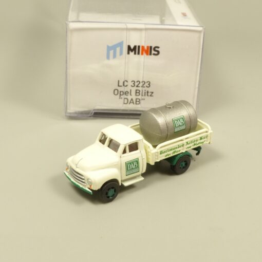 Lemke Minis 1:160 LC3223 Opel Blitz Pritsche DAB in OVP EX6197