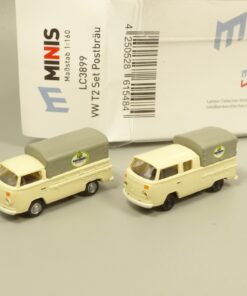 Lemke Minis 1:160 LC3899 VW T2 Set Postbräu in OVP EX6174