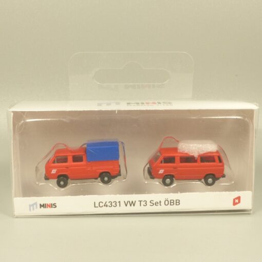 Lemke Minis 1:160 LC4331 VW T3 Set ÖBB in OVP EX6172 – Bild 4