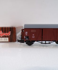 Liliput H0 25309 gedeckter Güterwagen mit Bremserhaus der DR in OVP BH1770