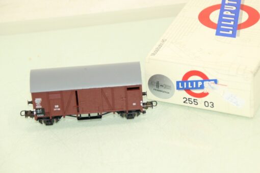 Liliput H0 25503 gedeckter Güterwagen der DB in OVP CJ402