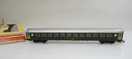 Liliput H0 282 Personenwagen 2.Kl. der SBB in OVP BH428