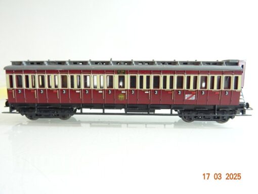 Liliput H0 29702 Abteilwagen 3.Kl. Ruhrschnellverkehr der DRG  in OVP PR6541 – Bild 3