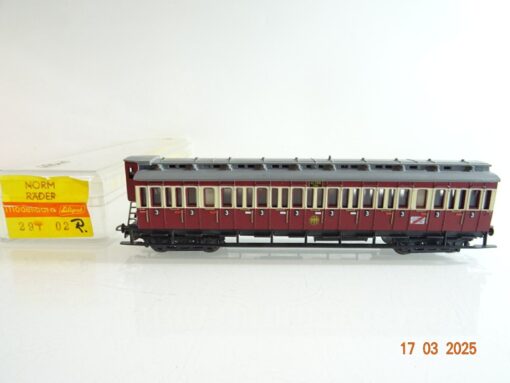 Liliput H0 29702 Abteilwagen 3.Kl. Ruhrschnellverkehr der DRG  in OVP PR6541