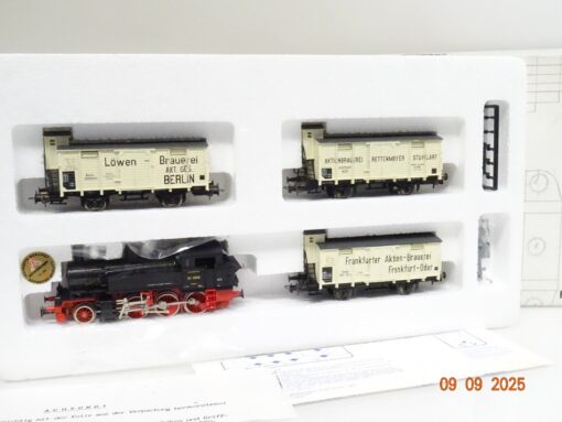 Liliput H0 891 Bierzug-Set 4tlg. mit Dampflok BR 91 1008 der DRG in OVP JL2890
