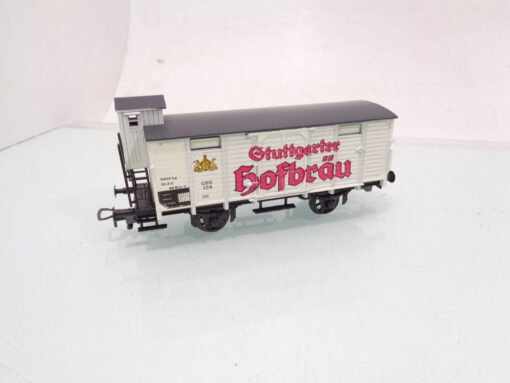 Liliput ? H0 Bierwagen mit BrHs GES154 Gh Stuttgarter Hofbräu HS3910 o.