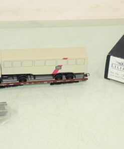 Liliput H0 L220011 Niederflurwagen mit LKW der DB in OVP CJ368