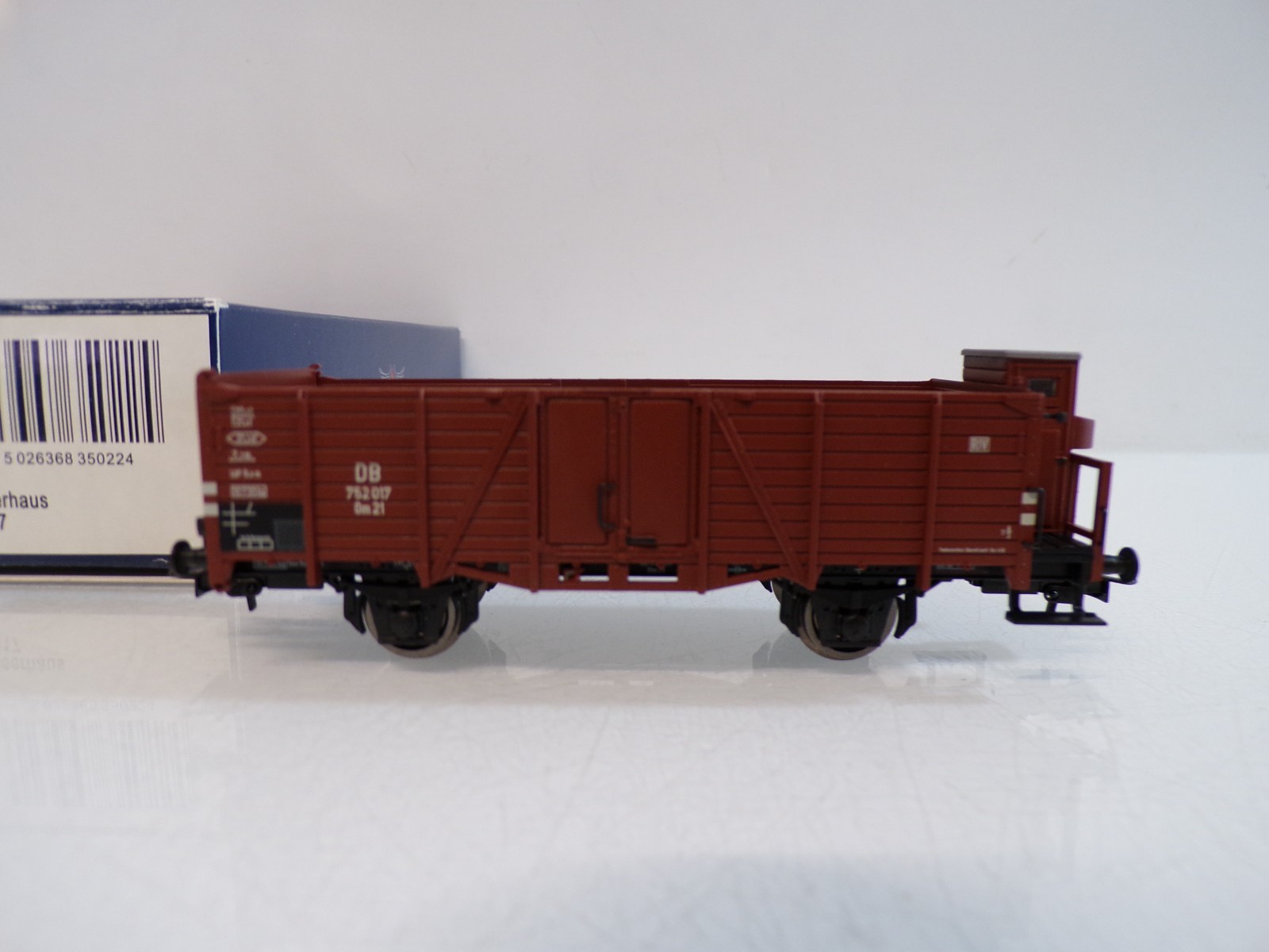 Liliput H0 L235022 offener Güterwagen Om21 der DB in OVP BH1783 – Bild 3