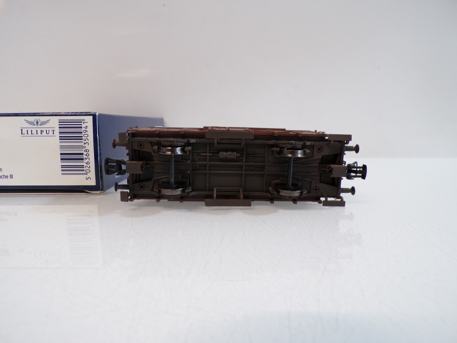 Liliput H0 L235094 geschlossener Güterwagen der DB in OVP BH1780 – Bild 4