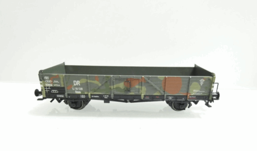 Liliput H0 L235282 AC Offener Wagen Omm der DRB in Tarnfarbe in OVP AR4555 – Bild 3