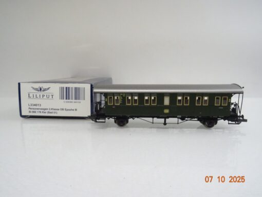 Liliput H0 L334013 Personenwagen 2. Kl. der DB in OVP BH415