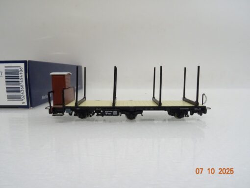Liliput H0e L245410 Flachwagen mit Stahlrungen in OVP BH402 – Bild 3