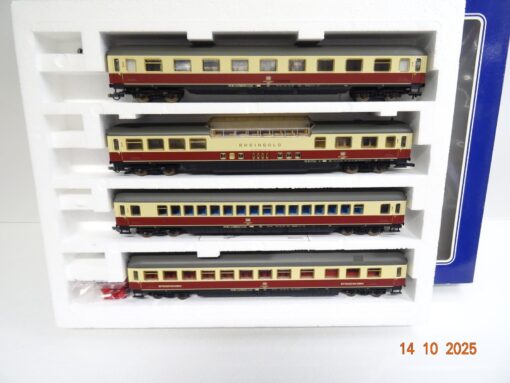 Lima H0 149753 Schnellzugwagen-Set 4tlg. Rheingold der DB 1:100 in OVP JL3590 – Bild 3