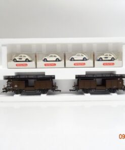 Lima H0 149925-1 Autotransportwagen-Set der DB mit VW Käfer in OVP JL2895