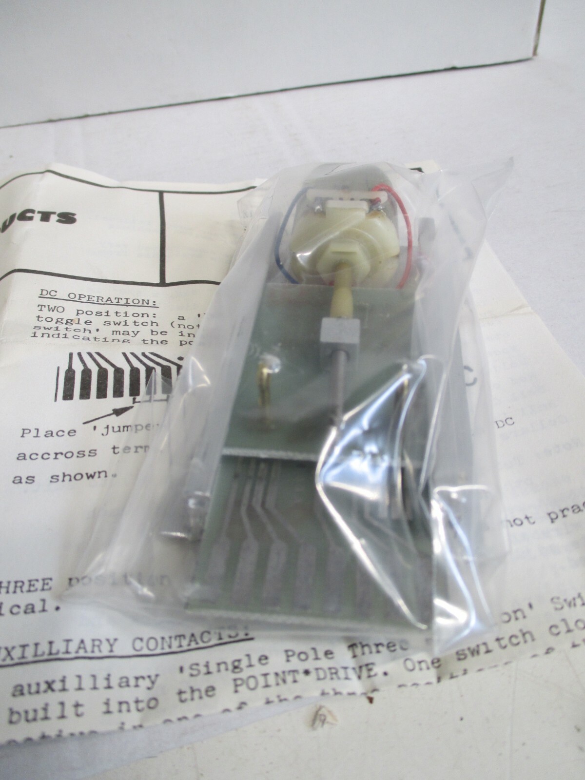 MANN-MADE H0 803 Weichenantriebsweichen m.OVP WZ3290 – Bild 3