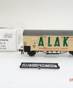 M+D H0 110 gedeckter Güterwagen ALAK der DB in OVP PR5079