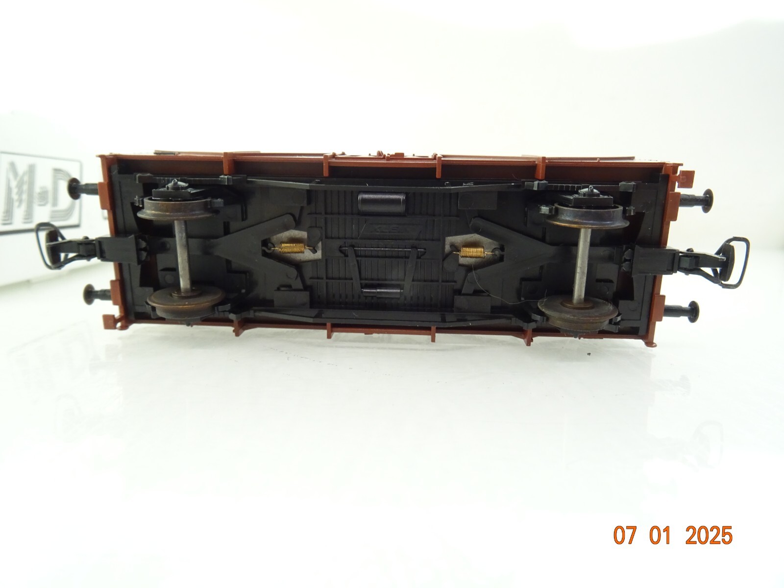 M+D H0 121 Hochbordwagen mit Kohle der DR Zone-Fr in OVP PR5066 – Bild 4