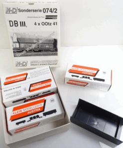 M+D H0 Sonderserie 074/2, LEERKARTON Klein Modellbahn 4Stck. siehe Foto AR7086