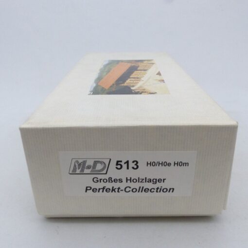 M+D Perfekt Collection H0/H0e H0m 513 Großes Holzlager selten in OVP EX5239 – Bild 5