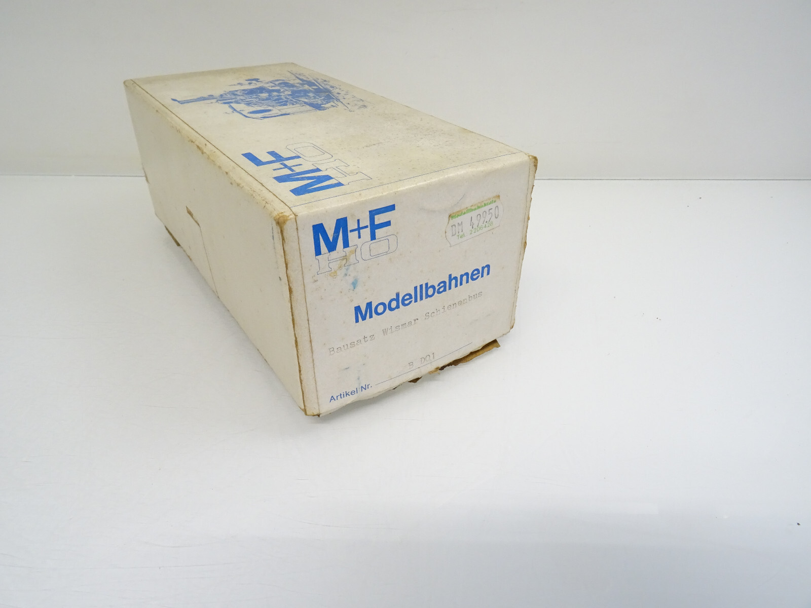 M+F H0 B DO1 LEERKARTON für Bausatz Wismarer Schienenbus siehe Fotos AR7406 – Bild 3