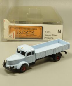 MZZ Modellbahnzubehör Spur N F103 Krupp Titan Pritschen LKW in OVP EX6343