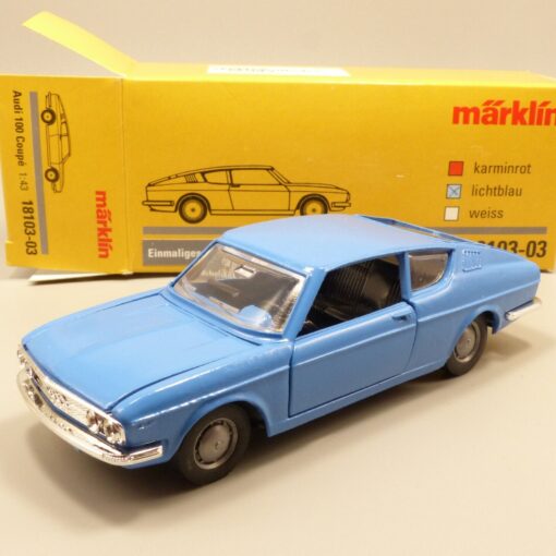 Märklin 1:43 18103-03 Audi 100 Coupé lichtblau in OVP EX3820