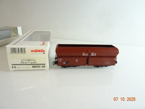 Märklin H0 00751-07 Selbstentladewagen der DB  in OVP HS11