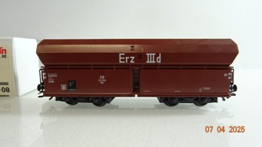 Märklin H0 00751-08 Selbstentladewagen Erz IIId der DB in OVP PR6972 – Bild 3