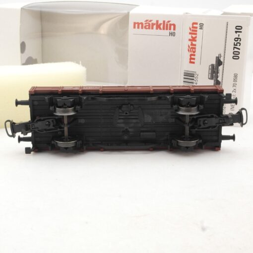 Märklin H0 00759-10 offener Güterwagen mit VW Transporter der DB in OVP QR745 – Bild 4