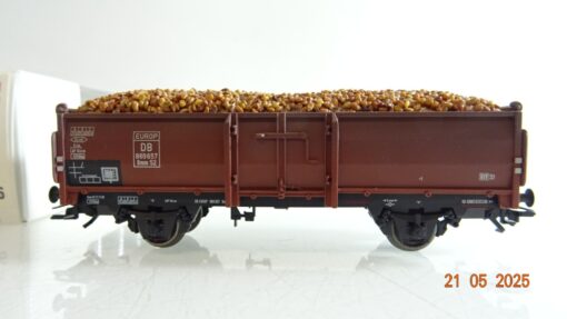 Märklin H0 00761-06 Hochbordwagen mit Ladung der DB in OVP PR7917 – Bild 3