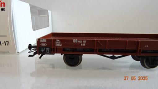 Märklin H0 00761-17 Niederbordwagen ohne Lieferwagen der DB in OVP PR8081 – Bild 3