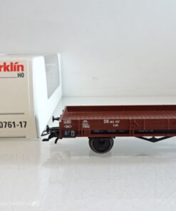 Märklin H0 00761-17 Niederbordwagen ohne Lieferwagen der DB in OVP PR8081