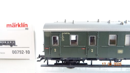 Märklin H0 00792-10 Abteilwagen 2. Kl. der DB in OVP PR8480 – Bild 3
