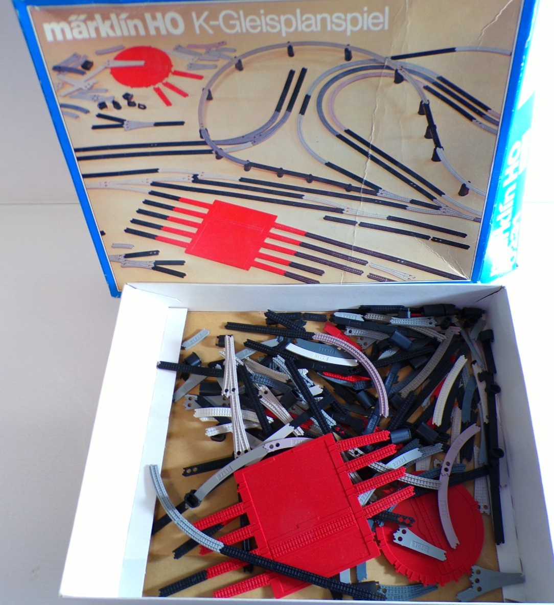 Märklin H0 0231 K- Gleisplanspiel siehe Foto in OVP PK2211