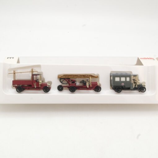Märklin H0 1890 3er-Set Oldtimer-Einsatzfahrzeuge in OVP RR1392
