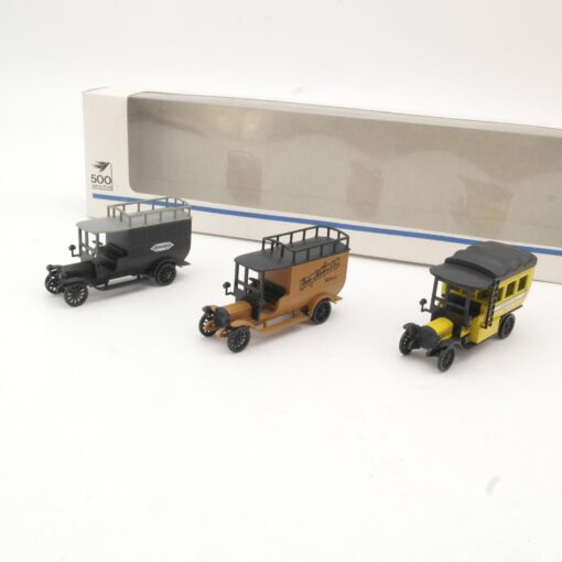 Märklin H0 1898 Oldtimer-Set Lieferwagen 500 Jahre Post in OVP RR1388 – Bild 3