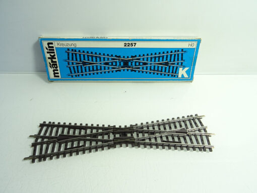 Märklin H0 2257 K Gleis Kreuzung 14,5° in OVP CK1605