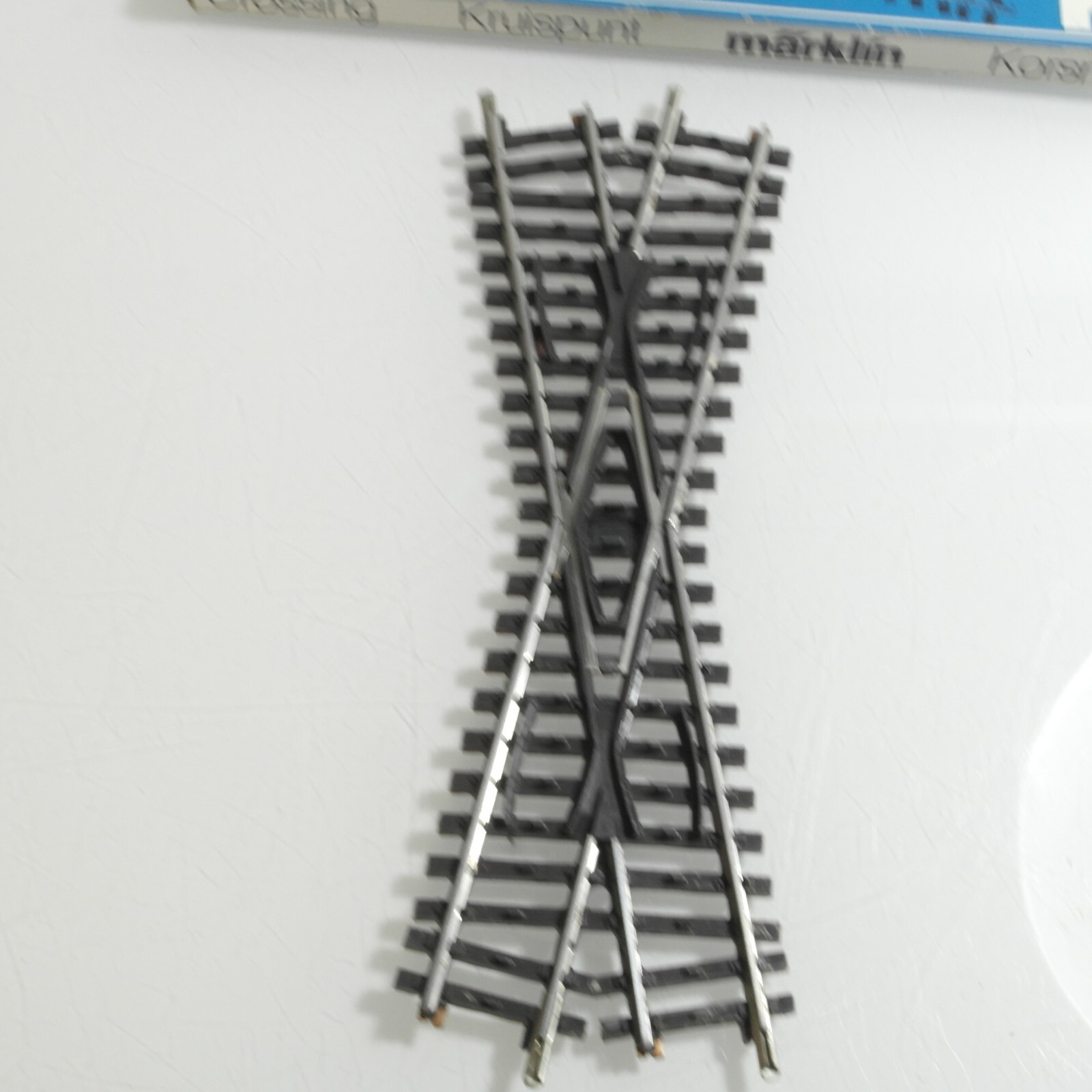 Märklin H0 2259 K Gleis Kreuzung 22°30 168,9 mm in OVP RG8935 – Bild 3